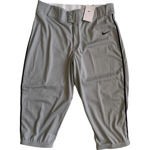 Nike Vapor Select Men's Size XL High Piped Baseball Pants Gray Q6437-053 New